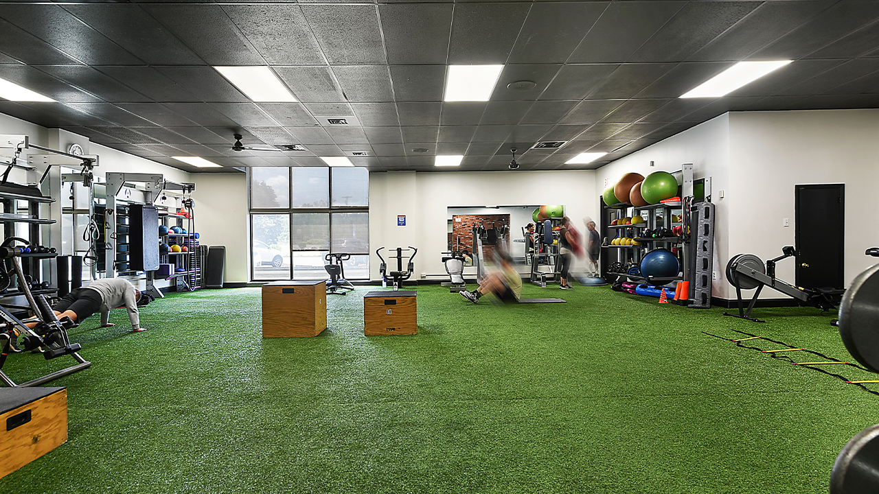 functional training area in a gym in blawnox